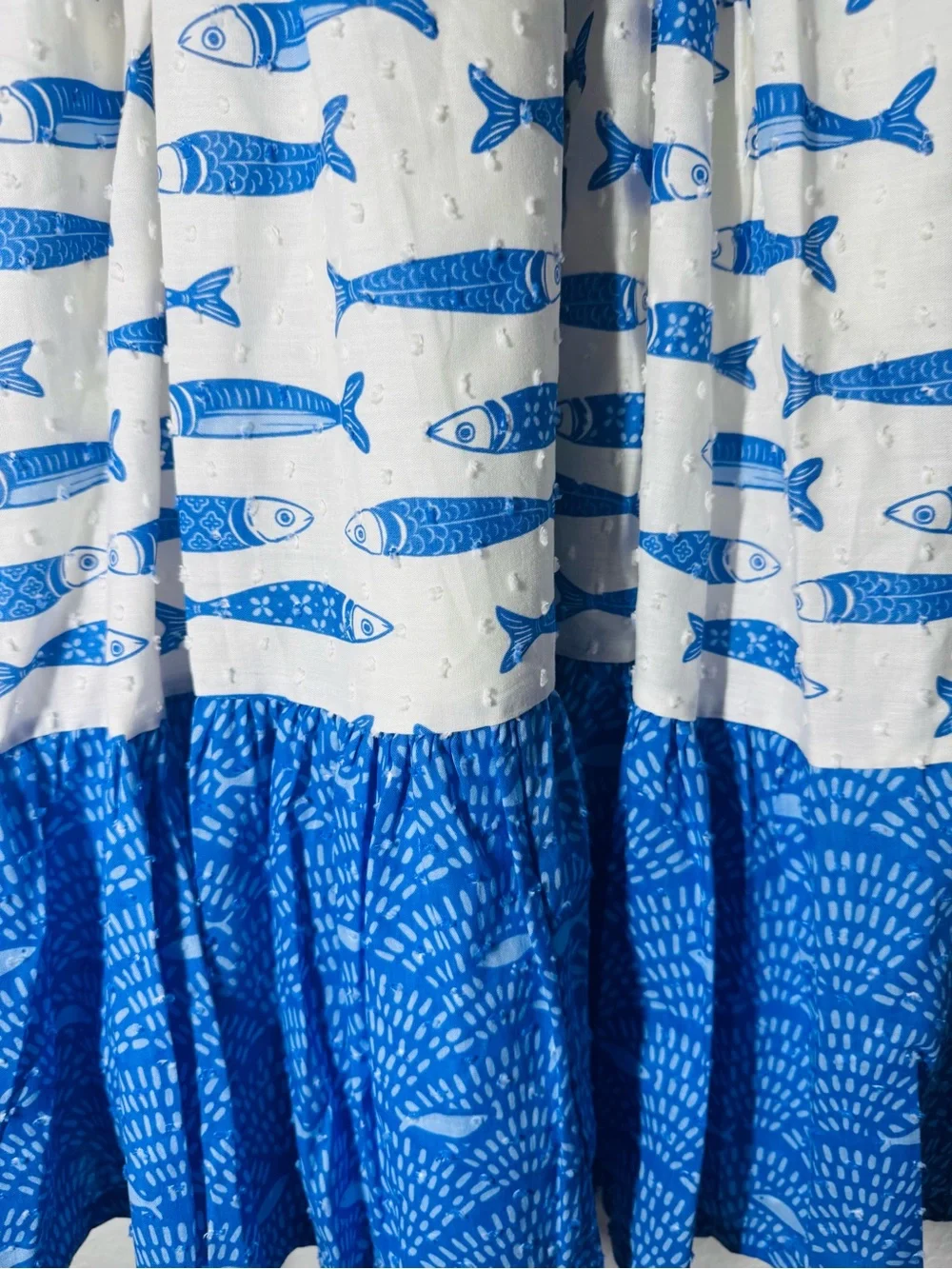 Sigrid Olsen smocked sundress